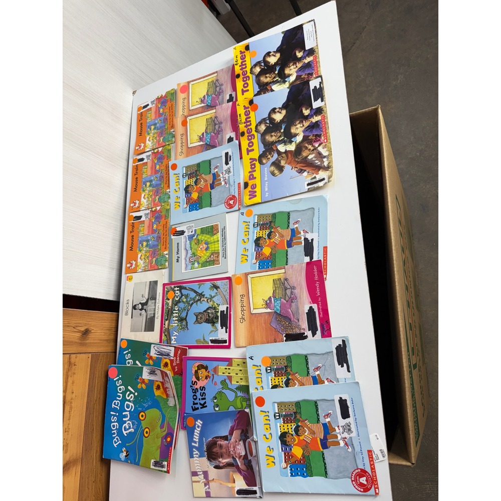 Scholastic Early Reader Book Lot Guided Reading Level A Mixed Titles 18 Books